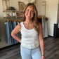 Melanie Ribbed Sweater Tank