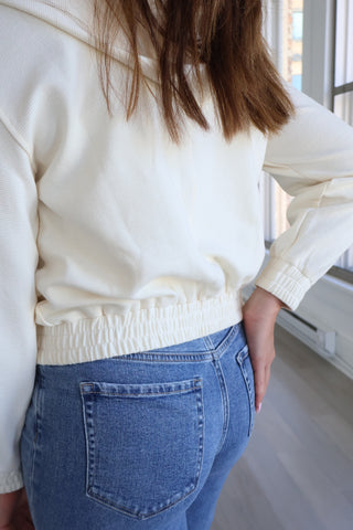 Charlie Cinched Zip Up
