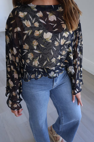 Phoebe Floral Top