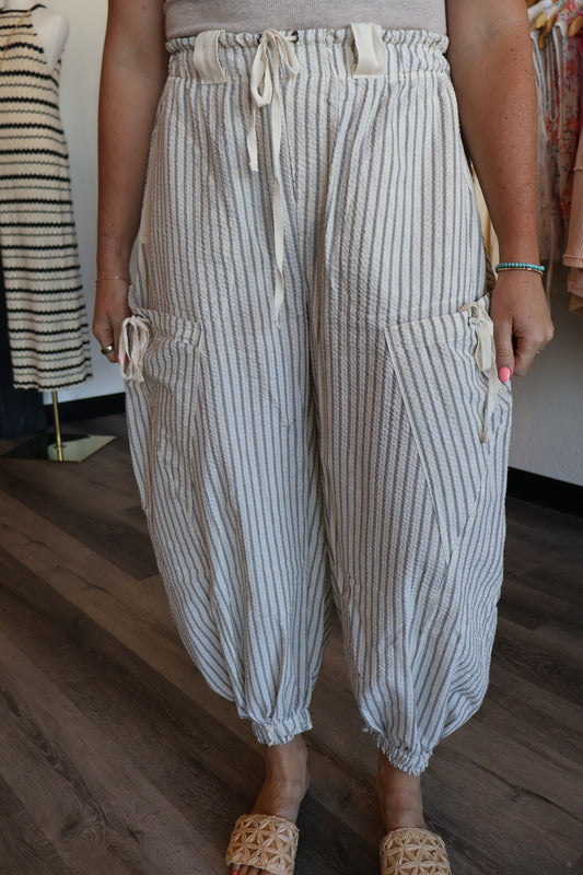 Audrey Barrel Pants