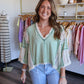 Allen Rib Contrast Top