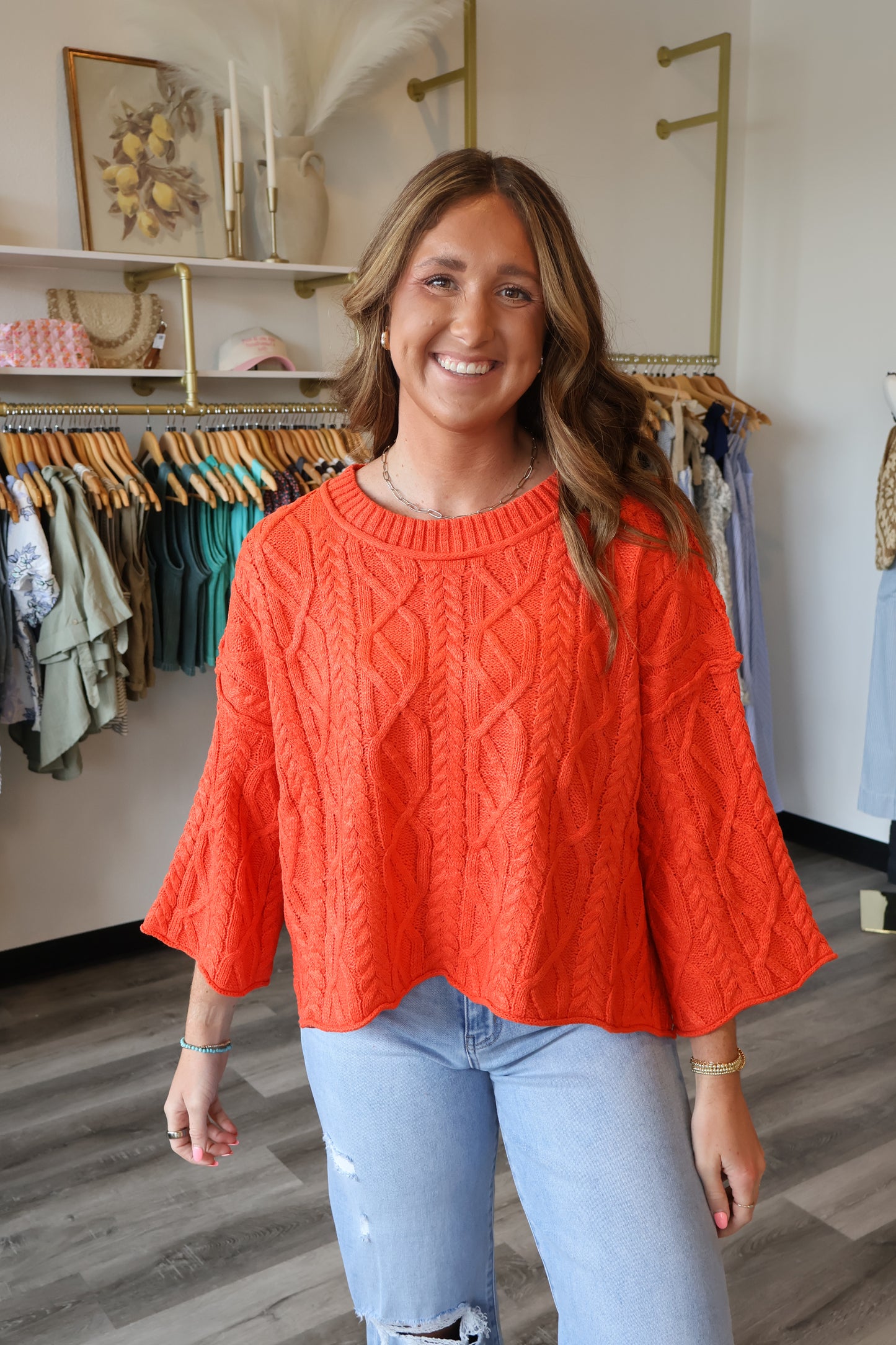 Isla Crochet Sweater