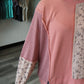 Julia Floral Stitch Pullover