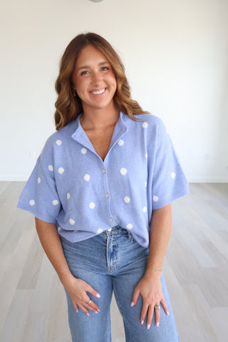 Carrie Polka Dot Cardigan