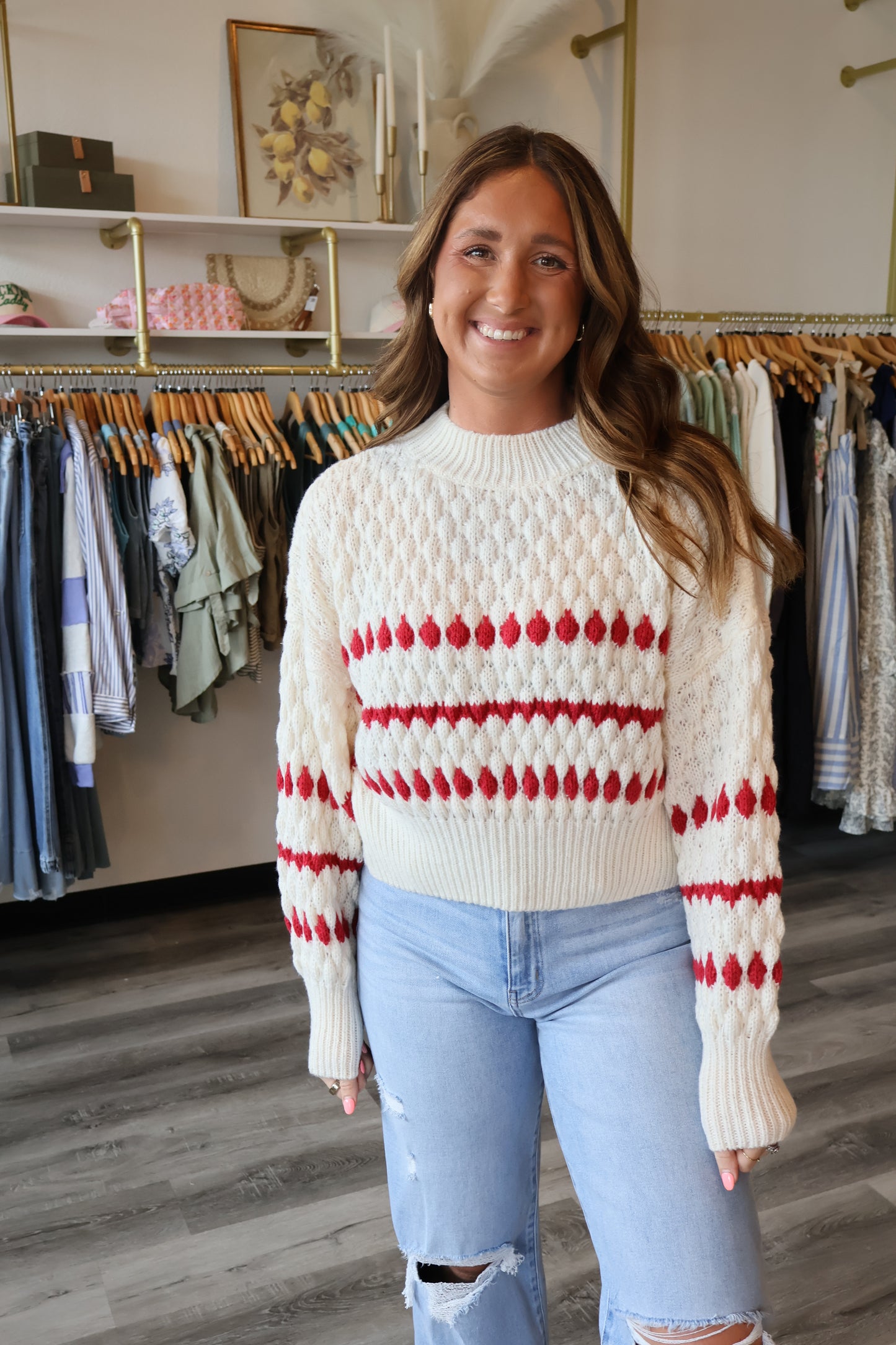 Peyton Color Pop Sweater