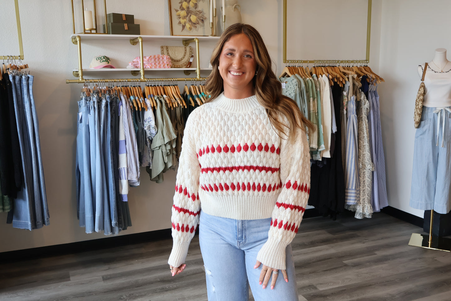Peyton Color Pop Sweater