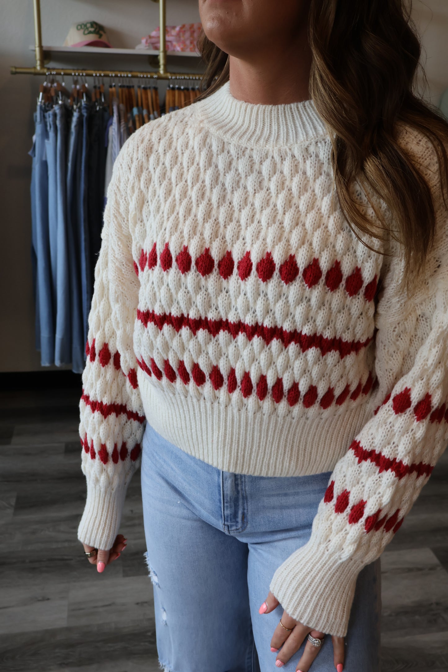 Peyton Color Pop Sweater