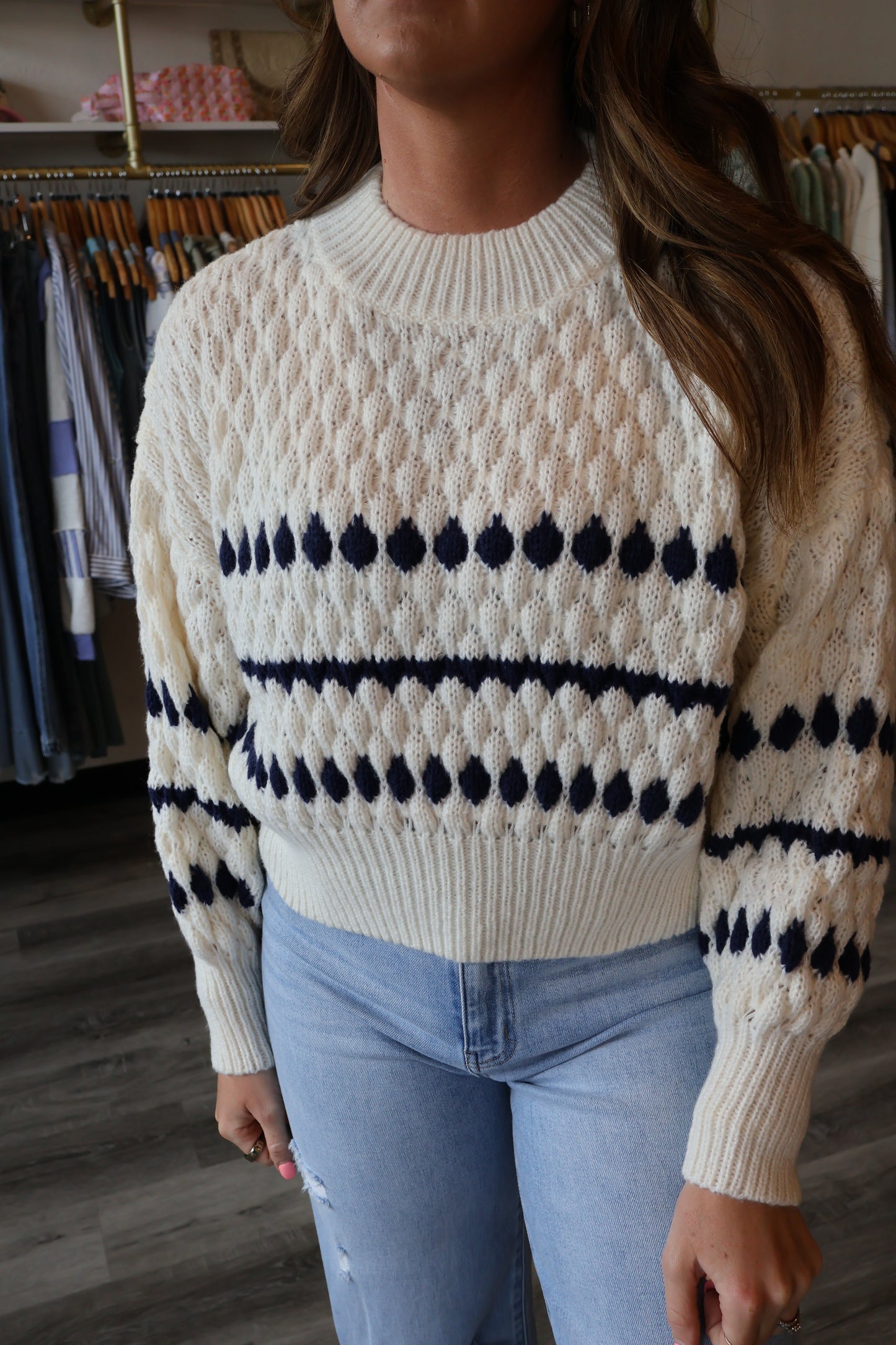 Peyton Color Pop Sweater