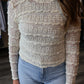 Kimberly Lace Textured Blouse