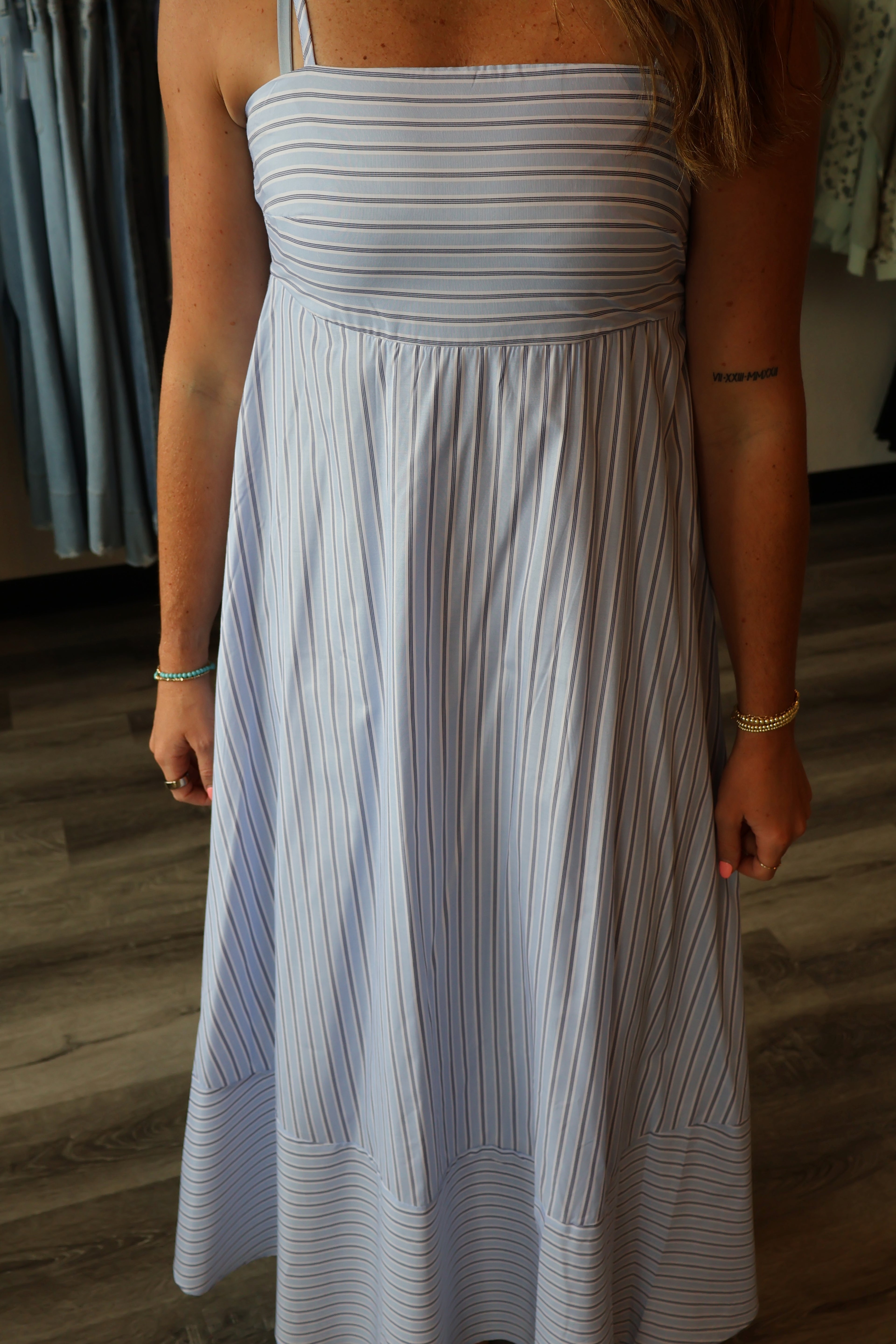 Rosie Stripe Maxi Dress