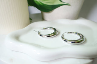 Galene Large Hoop Earrings
