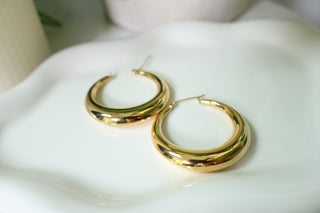 Galene Large Hoop Earrings