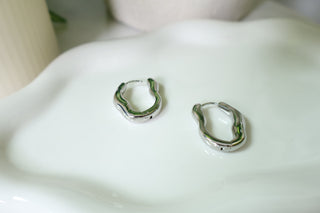 Darcy Oval Hoop Earring