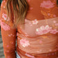 Laura Floral Mesh Print
