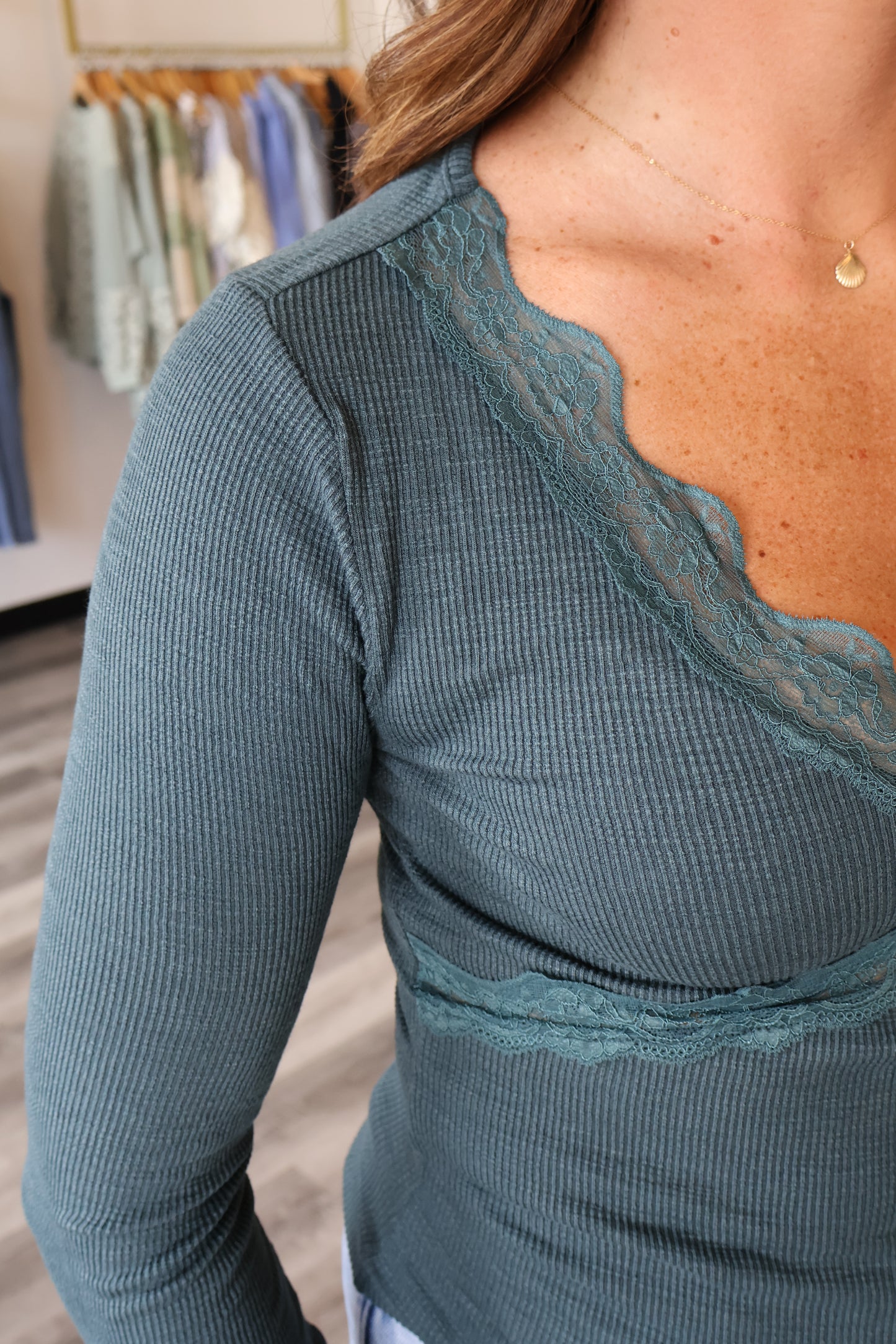 Lainey Lace Top
