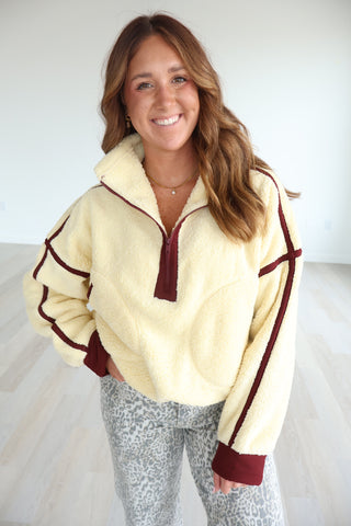 Jaelyn Sherpa 1/4 Zip