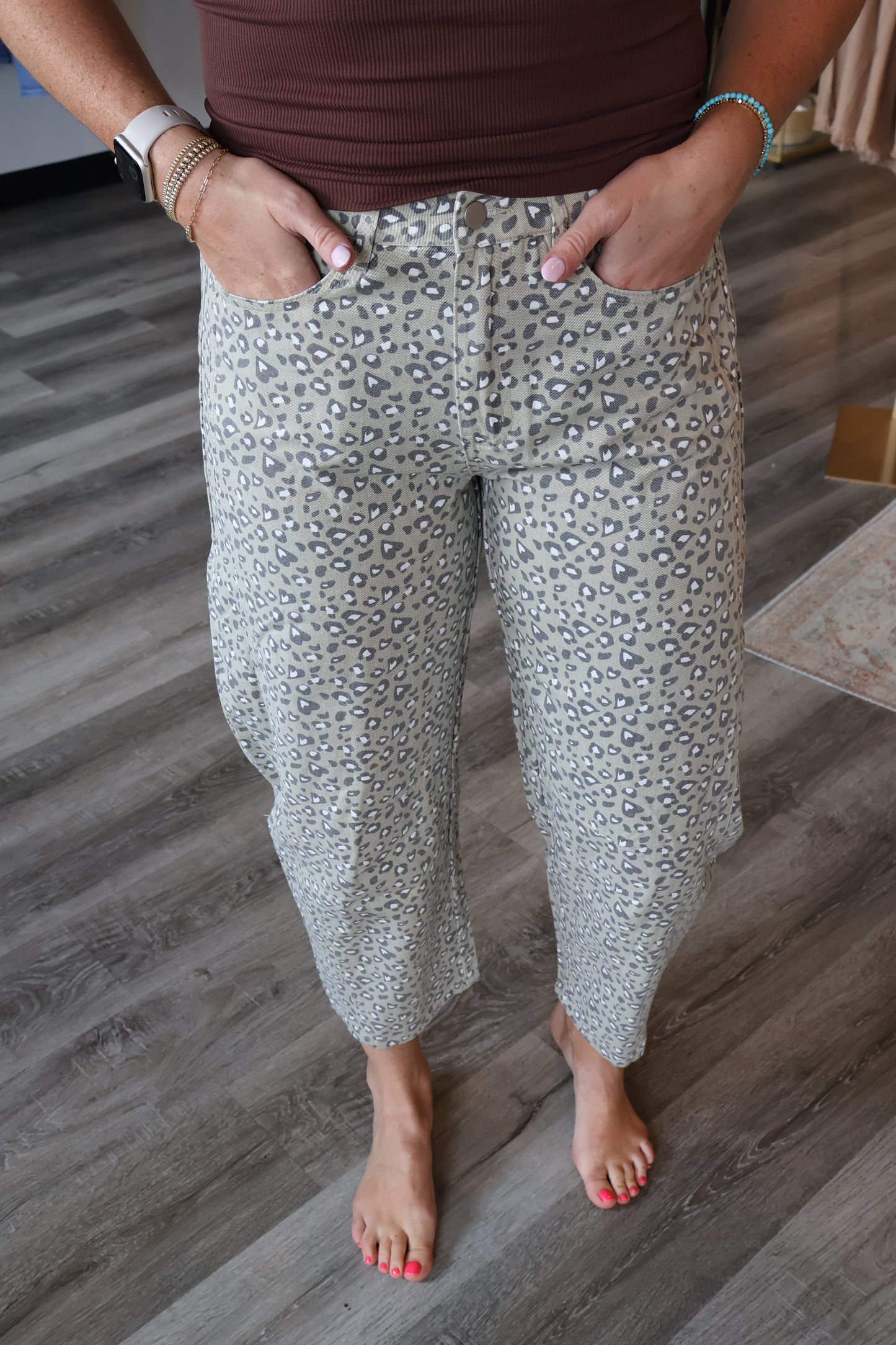 Andi Cheetah Jeans