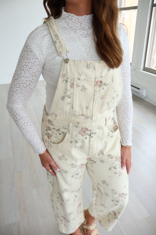 Floral Garden Overalls