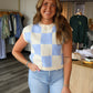 Kelsey Colorblock Sleeveless Sweater