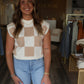 Kelsey Colorblock Sleeveless Sweater