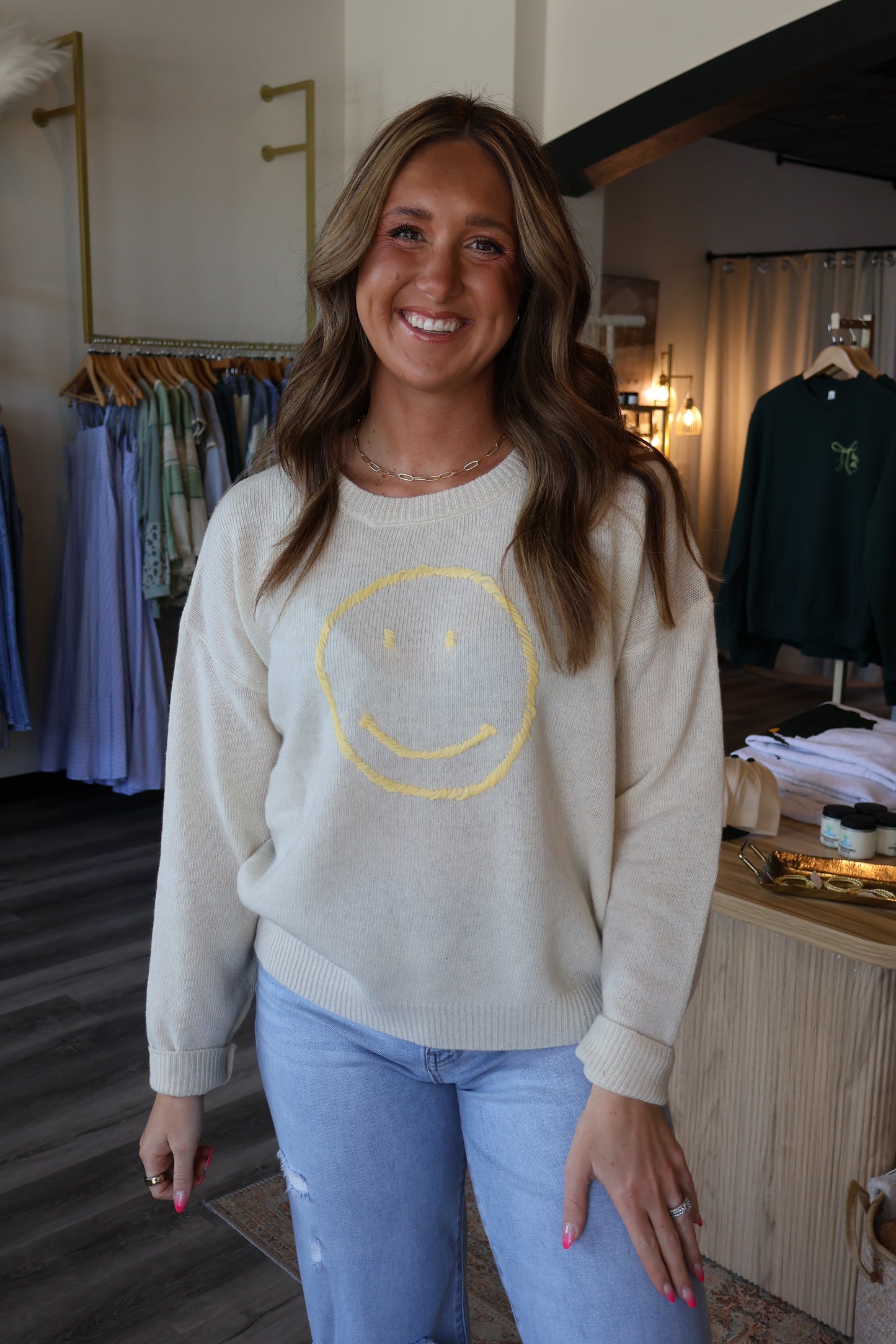 Smiley Sweater