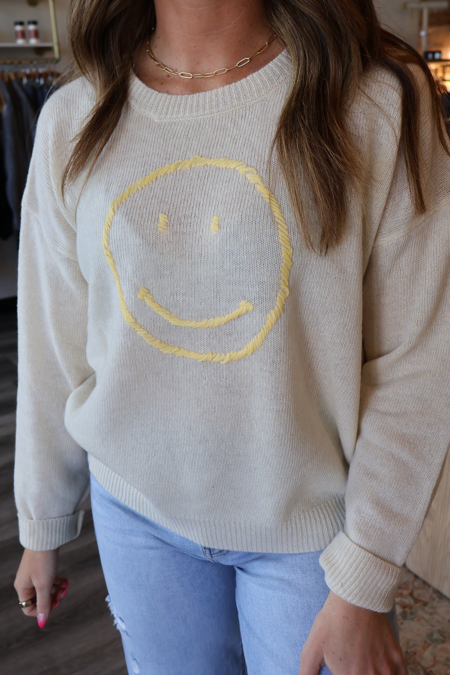 Smiley Sweater