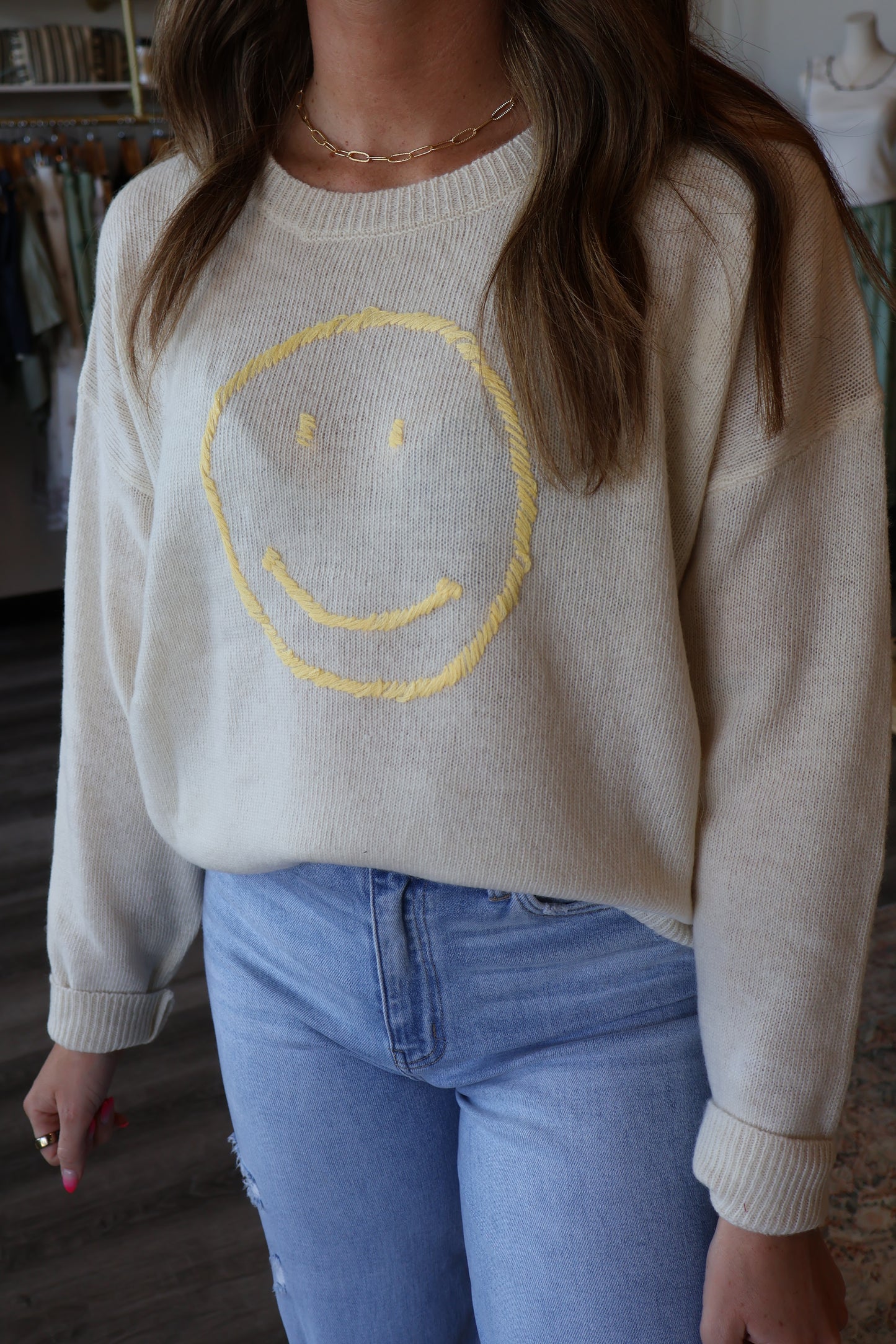 Smiley Sweater