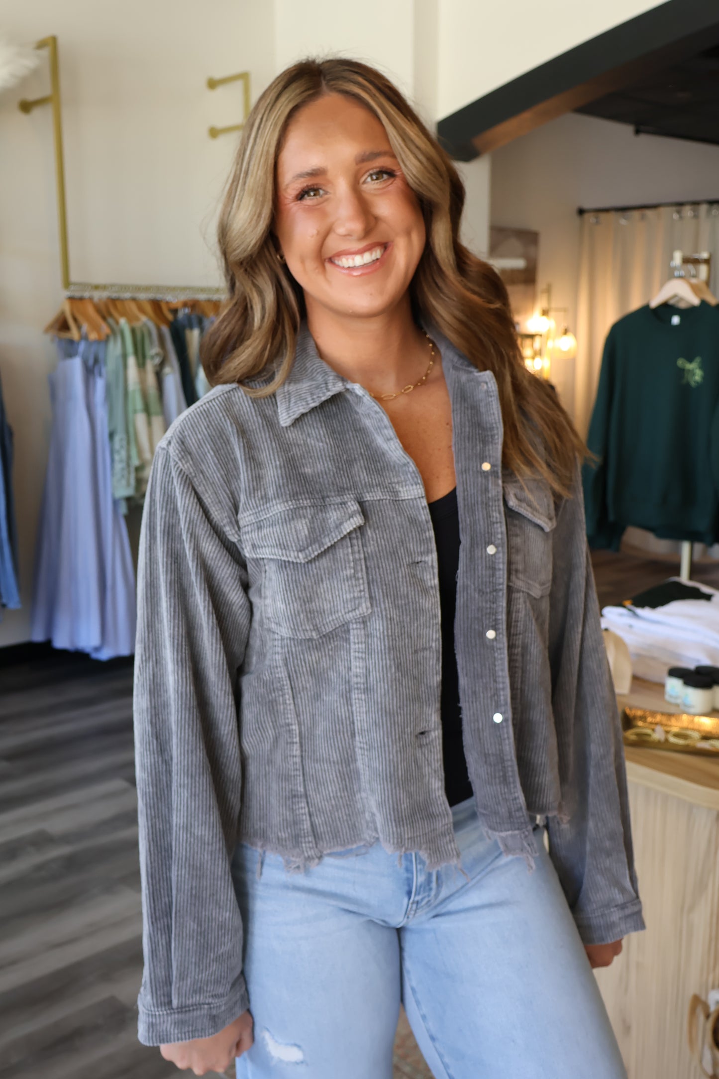 Trina Corduroy Jacket
