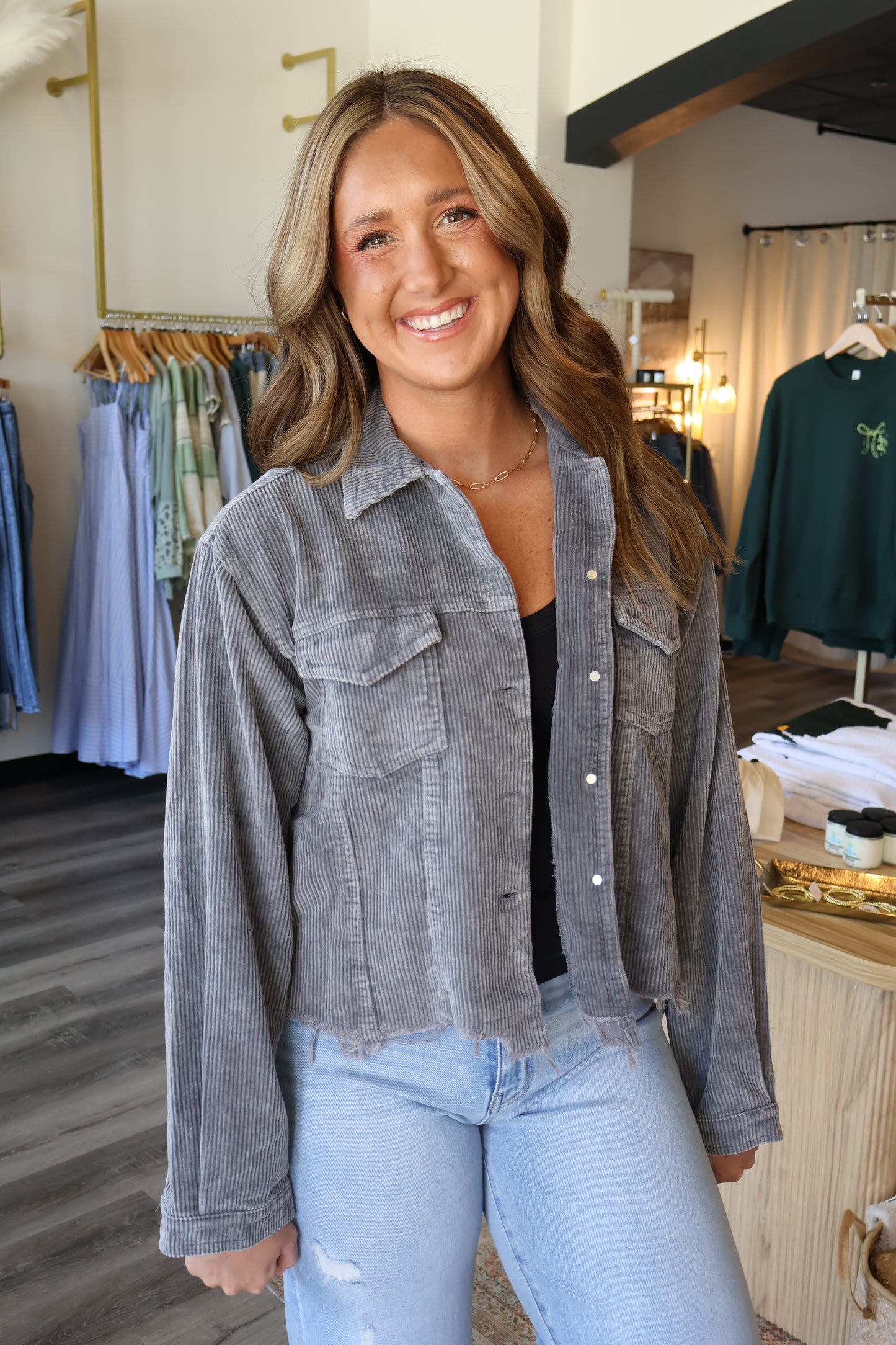 Trina Corduroy Jacket