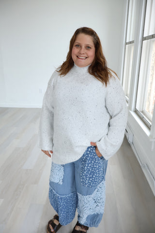 Kendall Speckled Knit Pullover