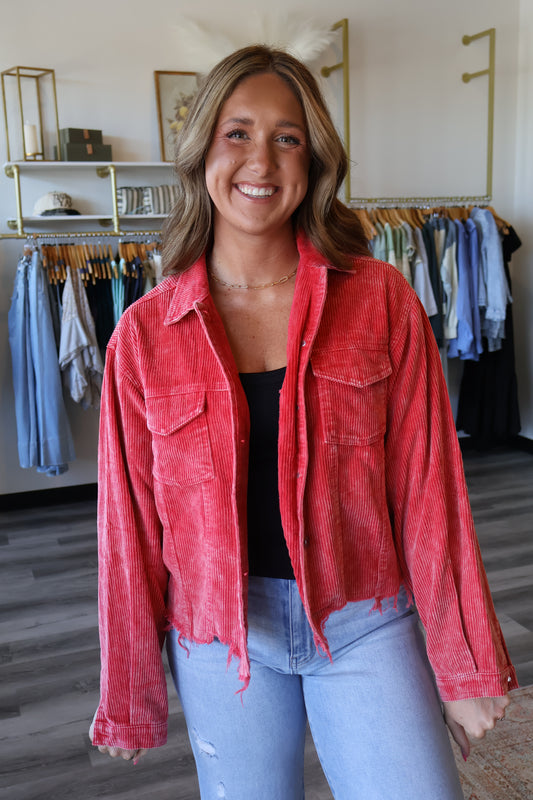 Trina Corduroy Jacket