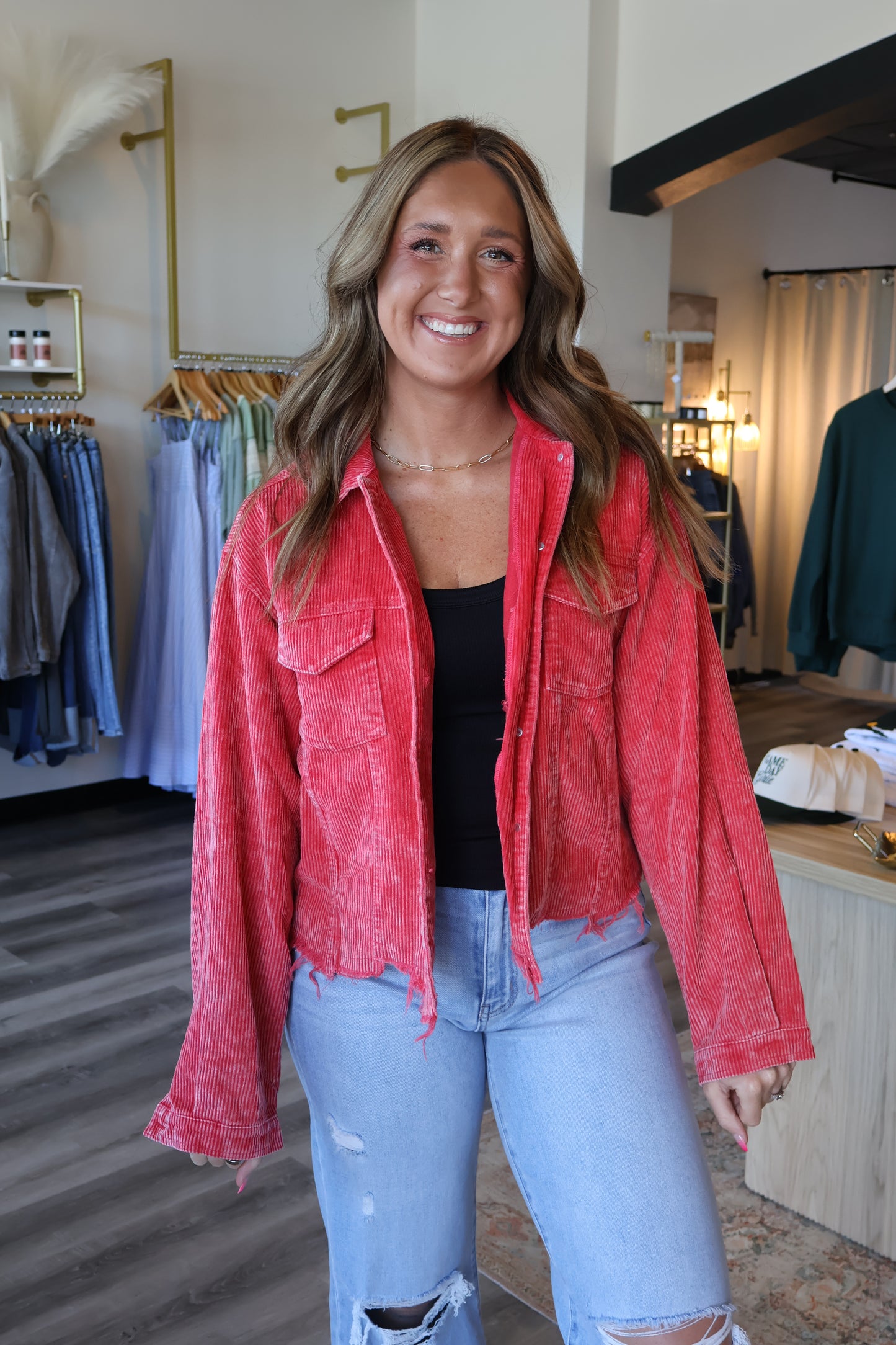 Trina Corduroy Jacket