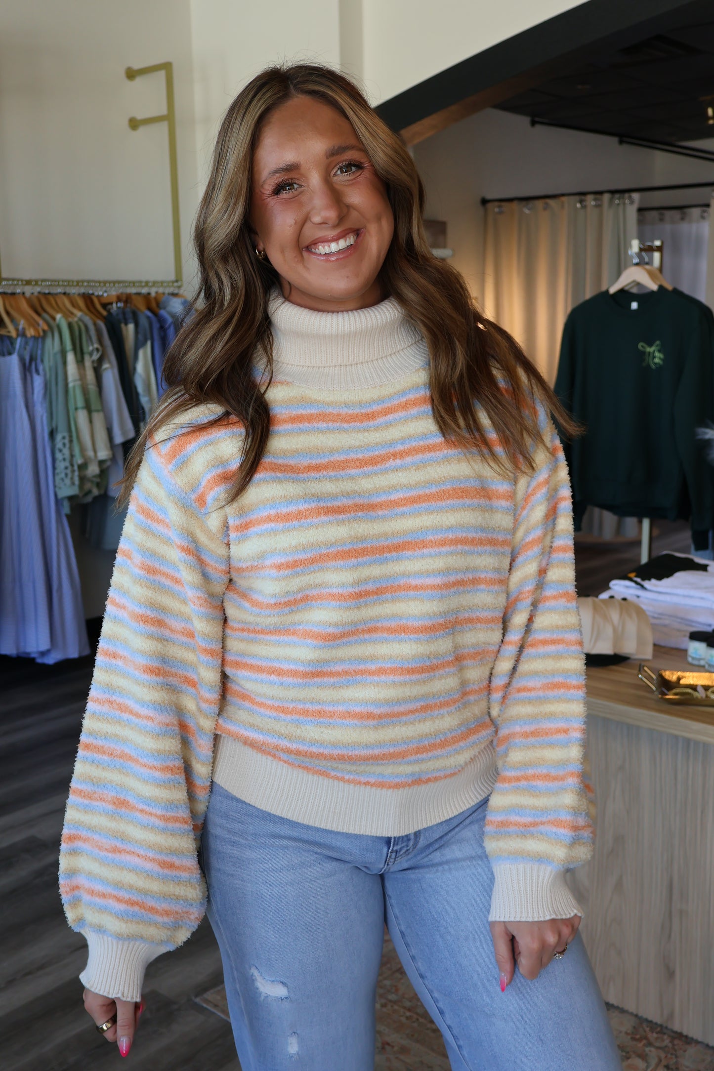 Stripes of Color Sweater
