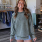 Raegan Exposed Hem Crew
