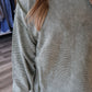 Raegan Exposed Hem Crew