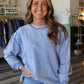 Raegan Exposed Hem Crew