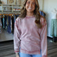Raegan Exposed Hem Crew
