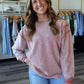 Raegan Exposed Hem Crew