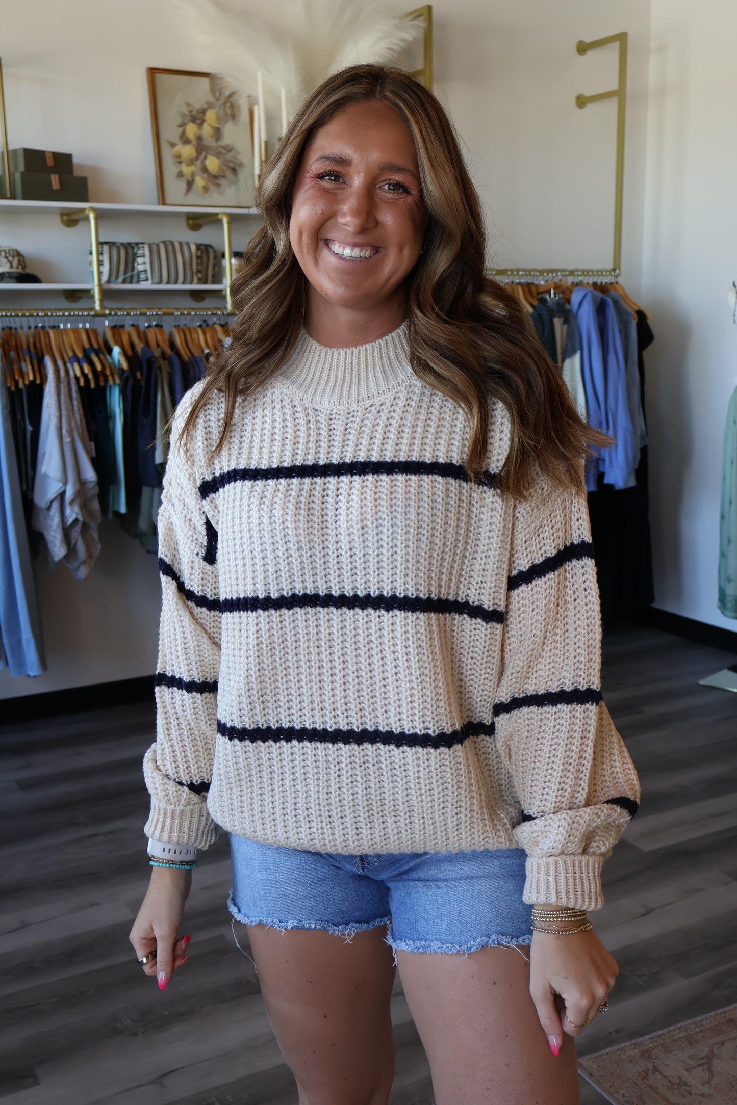 Willow Stripped Sweater