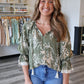 Briana Floral Printed Blouse