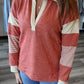 Lacy Brushed Jersey Pullover
