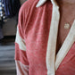 Lacy Brushed Jersey Pullover