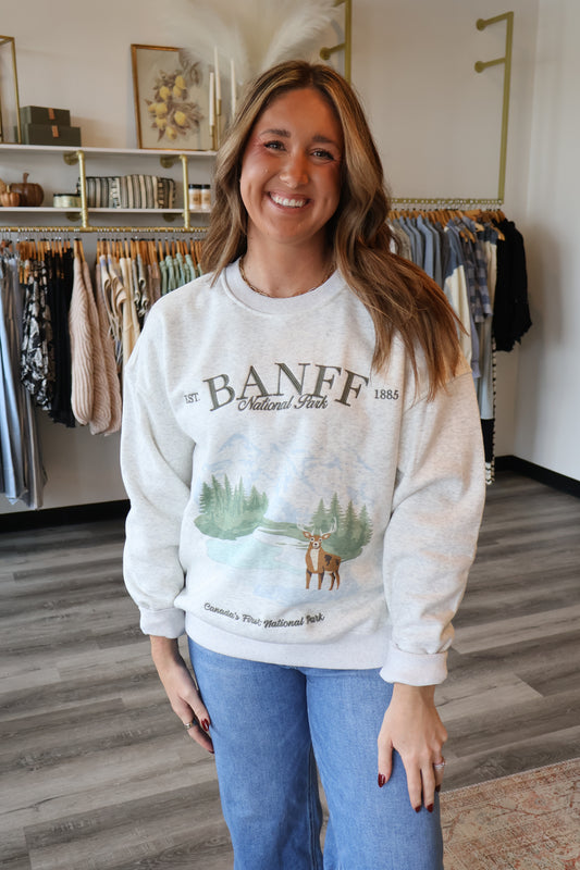 Banff National Park Crewneck