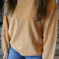 Dea Crochet Patch Crewneck