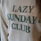 Lazy Sunday Club Sweater