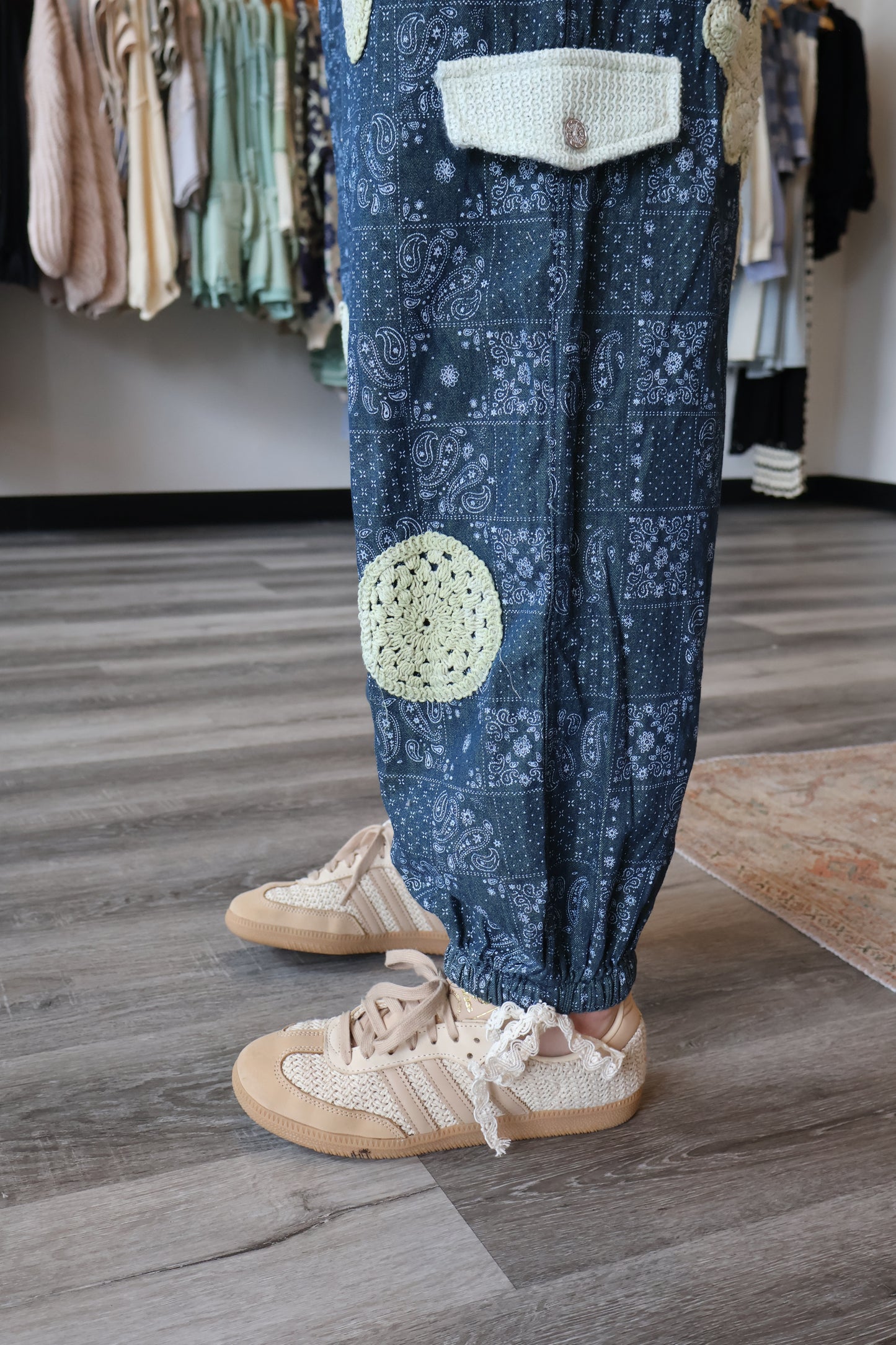 Noa Twill Pleated Pants
