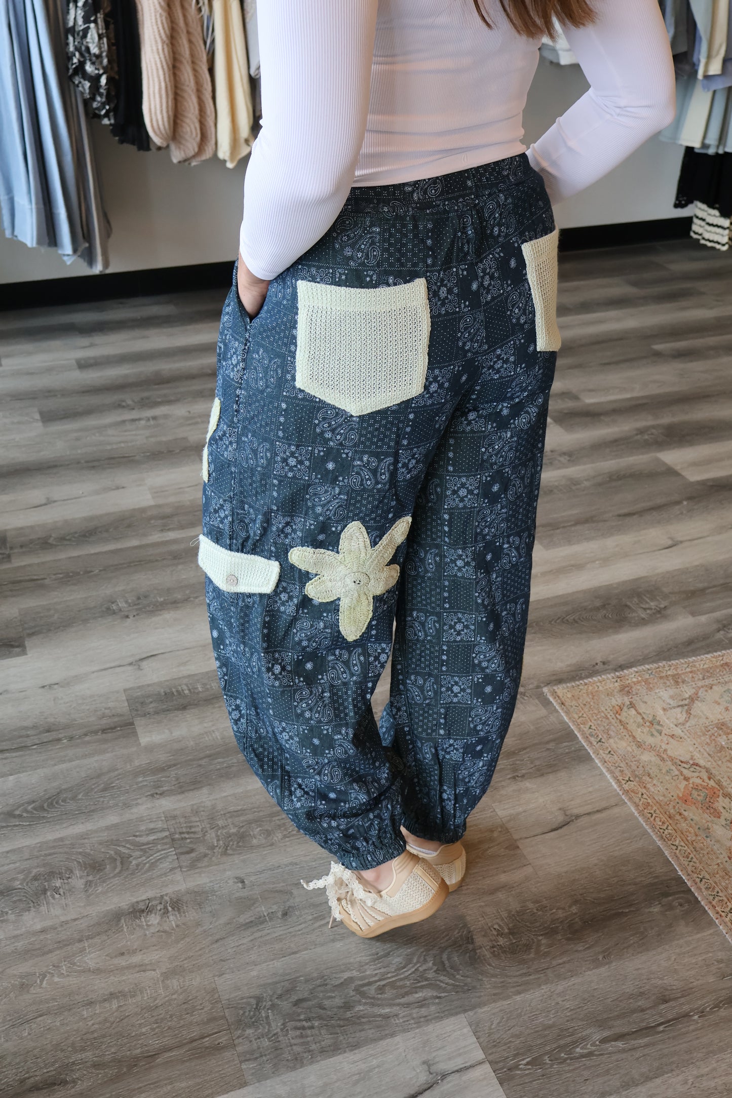 Noa Twill Pleated Pants