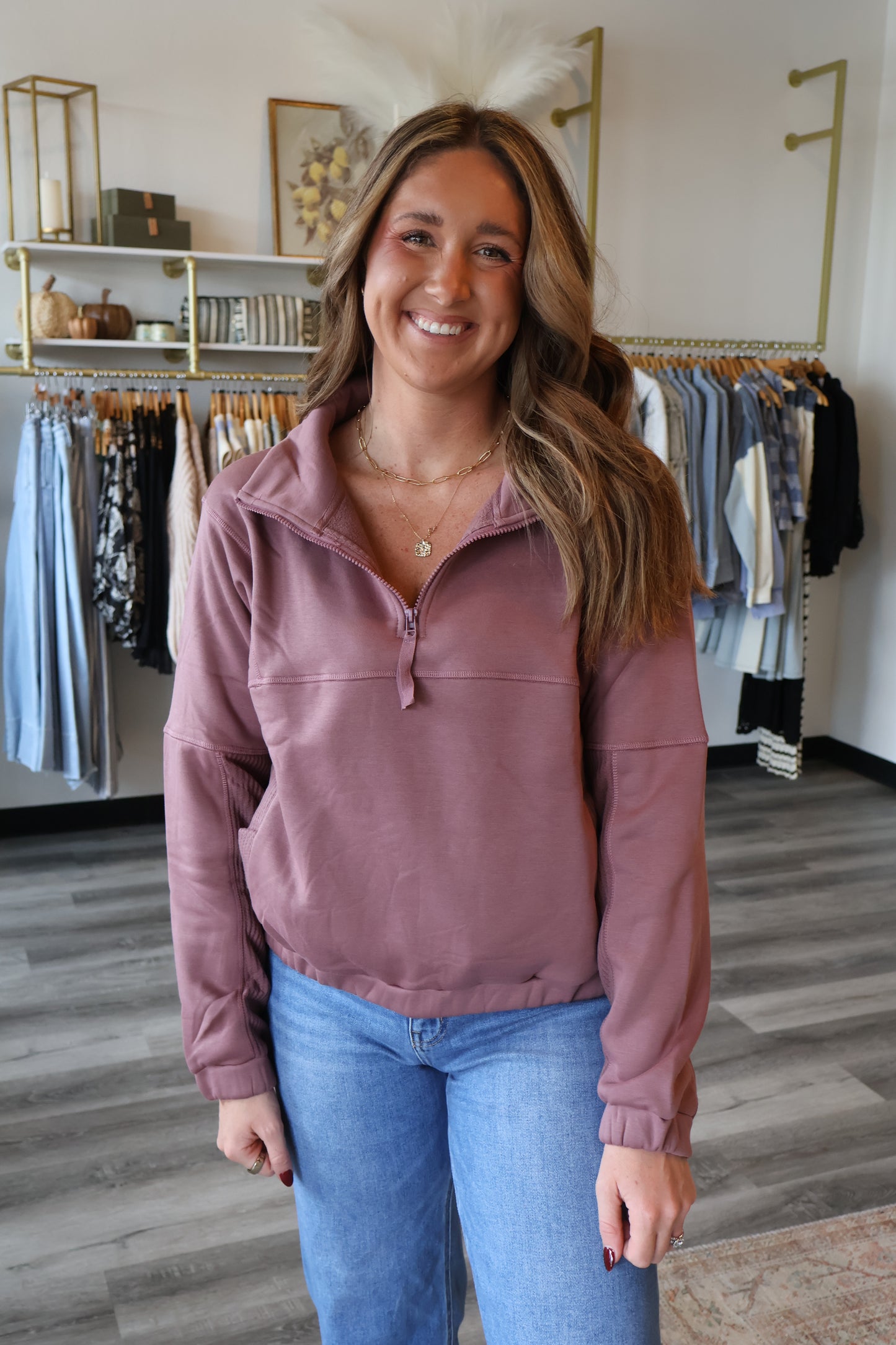 Lana Thermal Half Zip