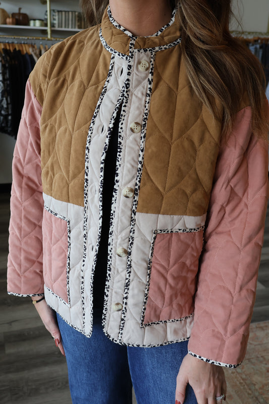 Avery Color Block Jacket