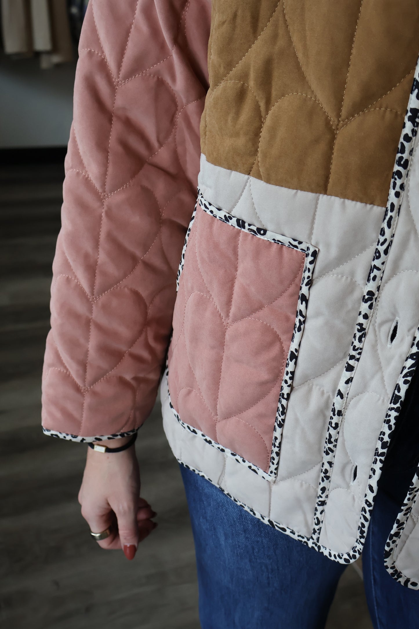 Avery Color Block Jacket